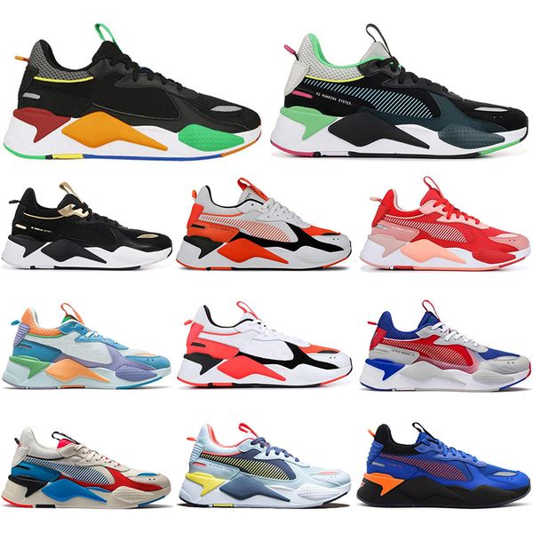 

rs-x running shoes men women red blast army green white blue transformers womens mens trainers casual fashion sports sneakers outdoor 36-45, White;red