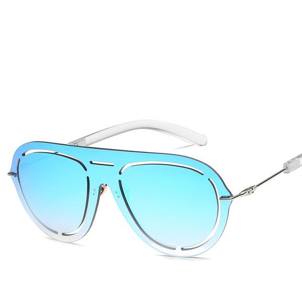 

rimless sunglasses for women 2020 matal frame square summer sun glasses female uv400 ladies fashion shades, White;black