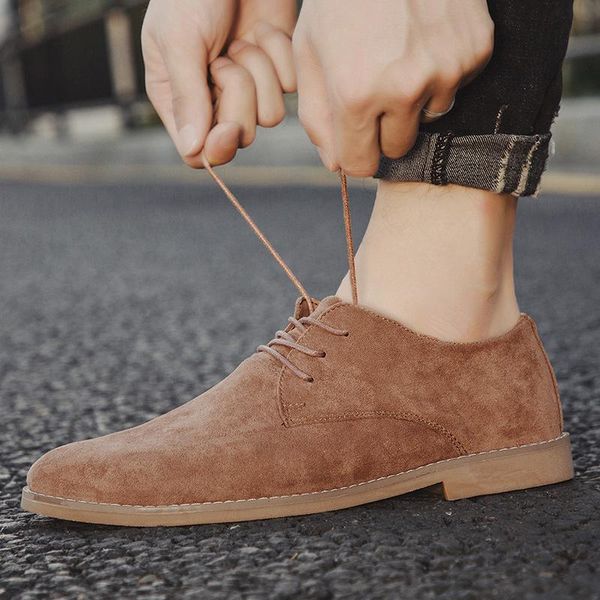 

classic flock leather tooling boots stylish leather martin boots men fashion lace up popular low ankle dress shoes, Black