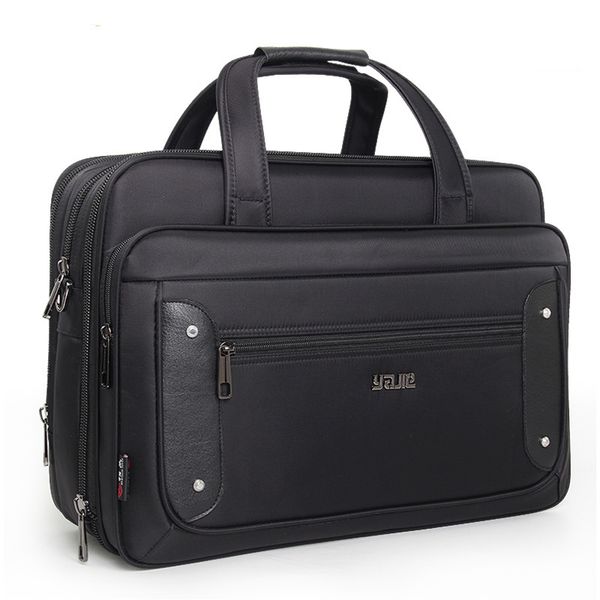 

business briefcase 15.6 inch laphandbag men's bag oxford cloth large capacity handbags shoulder bags