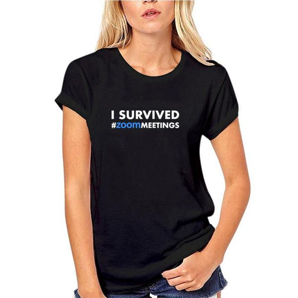 

printed i survived #zoommeetings work from home retro t shirt men synthwave t shirt 3xl 4xl 5xl 6xl natural sport hooded sweatshirt hoodie
