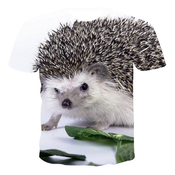 

new hedgehog pattern cool 3d printing quick drying t-shirt. 3d print shirts hippie hentai plus size men clothing