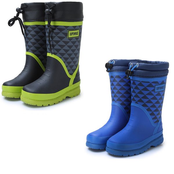 

boots sport shoes waterproof rubber high children water boys girls wading farm garden mud sea reef fishing waders shore non-slip, Black