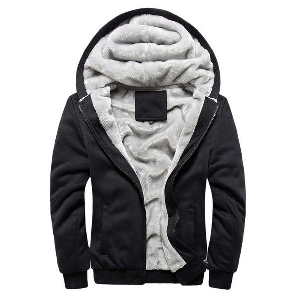 

korean sweater autumn winter wear plush hooded student sportswear men's thickening warm and leisure, Gray