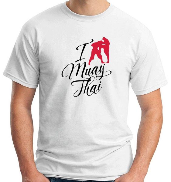 

t-shirt tboxe0021 i love muay thai funny men short sleeve cotton t-shirt mens clothing camisetas tee sport hooded sweatshirt hoodie