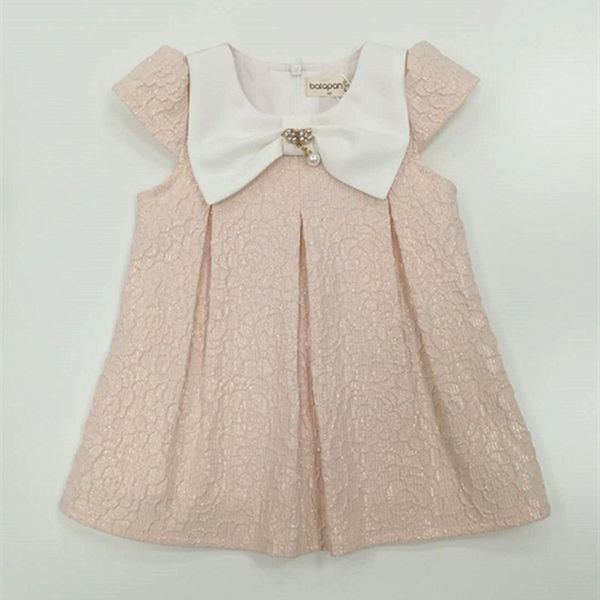 

fashion new lapel jacquard doll skirt cute style holiday party dress skirt girl dress, Red;yellow