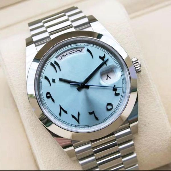 

with original box 41mm man watch datejust 116233 date president 18k gold diamond dial asia 2813 movement mechanical automatic man's wat, Slivery;brown