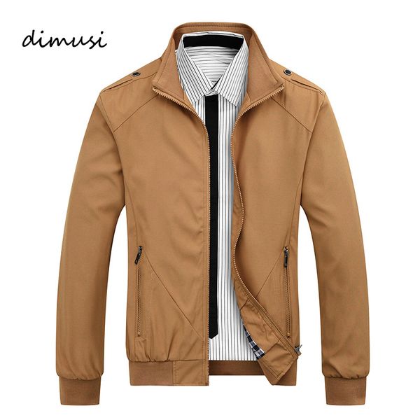 

mens bomber jackets spring autumn mens sportswear slim stand collar coats male thin windbreaker streetwear jackets 5xl, Black;brown