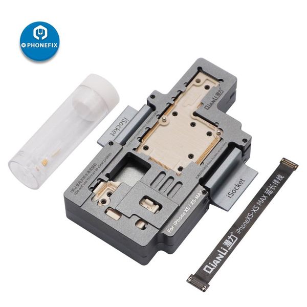 

phone double-stacked logic board disassembly reassembly repair test fixture jig isocket for x xs max upper lower pcb
