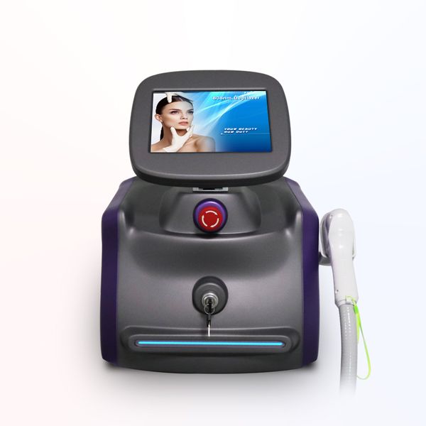 

sell spa use big spot size 808nm removal hair 808nm diode laser ce approved 300w 808nm machine, Black