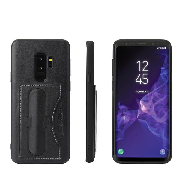 

Fierre Shann Full Coverage Protective Leather Case for Galaxy S9 with Holder Card Slot