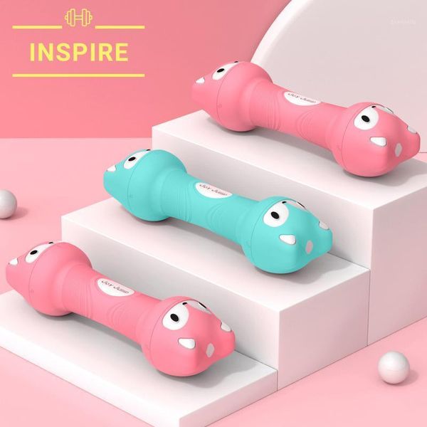 

1 pair of women's dumbbell beaver fitness home adjustable dumbbell yoga holding thin arm children's sports equipment1