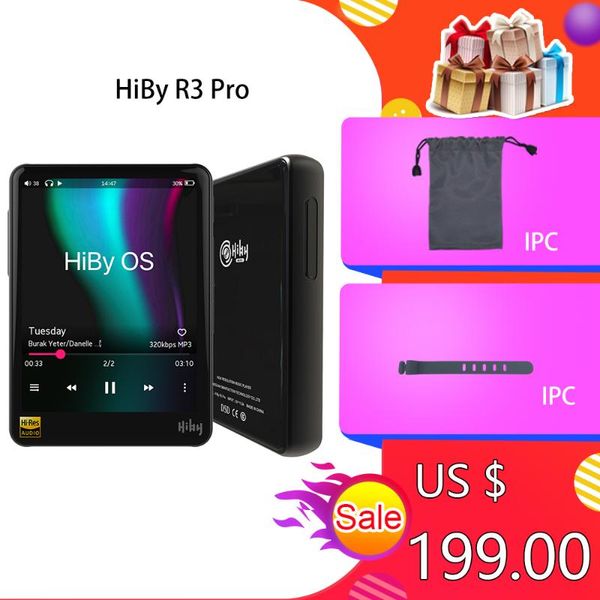

mp3 players hiby r3 pro network streaming music hires lossless digital audio tidal mqa 5gwifi ldac dsd web radio dual cs43131