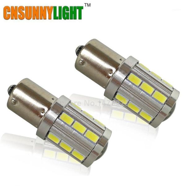 

emergency lights cnsunnylight 1156 ba15s p21w 5730 21smd projector lens led lamp car turn signal bulb tail retail reverse light lamp1