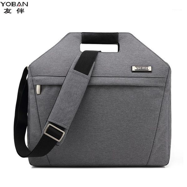 

briefcases men wear-resistant computer bag waterproof notebook handbag leisure simple official document diagonal straddle bag1