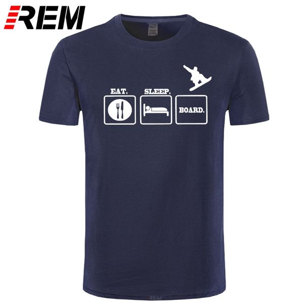 

rem eat sleep snowboarder t-shirt tee snowboardinger funny birthday gift summer men's t shirt fashion sport hooded sweatshirt hoodie