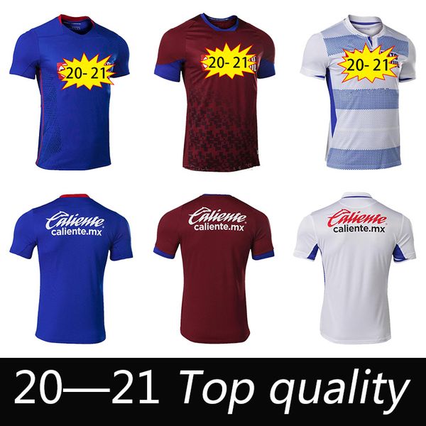 

new 20 21 club america cruz azul high-quality soccer jersey guadalajara chivas tijuana unam, Black;yellow