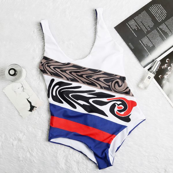 

2021 bikini one-piece bikini ladies swimwear new swimming one-piece swimsuit high cut ladies dd