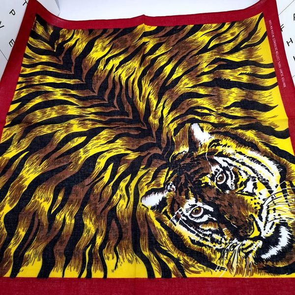 

scarves print motorcycle men head hijab hip tiger headwear scarf cotton bandana women big bicycle hop square bandanas wmtkrl xhlove, Black