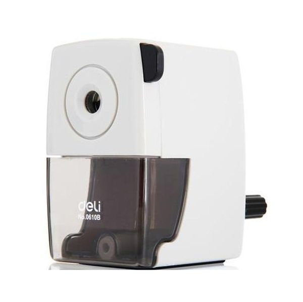 

wholesale-1 pc metal pencil sharpeners basic type for office hand crank pencil cutting machine 2 colors white a jlligy sport77777