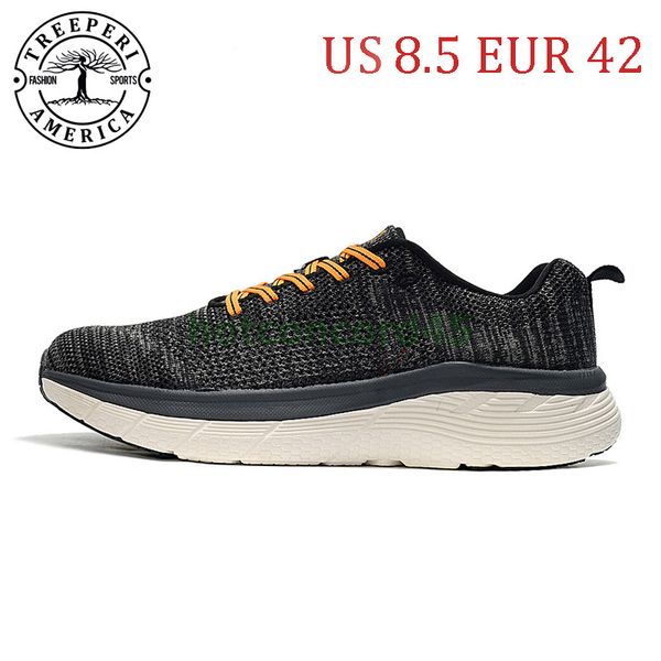 

us 8.5 eur 42 size dark grey treeperi 611 platform men women running shoes sports sneakers sport outdoor trainers