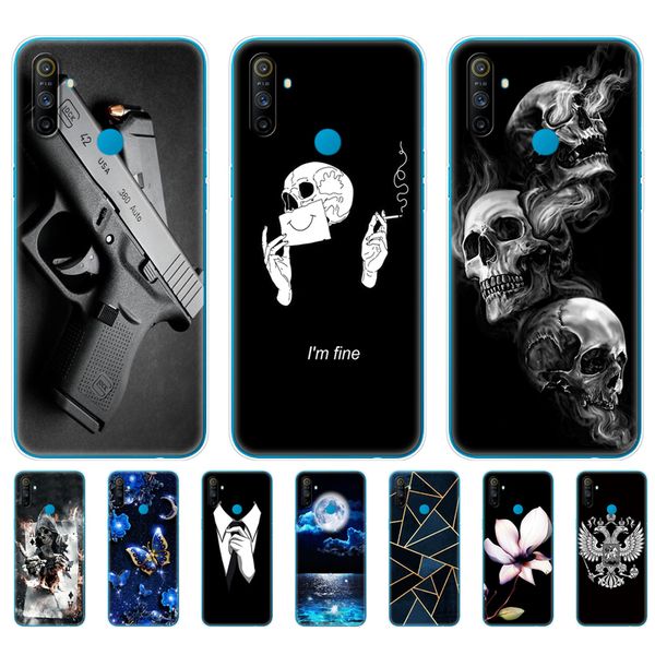 

case soft silicon tpu back for oppo realme c3 rmx2020 c 3 realmec3 protective phone cover coque capa funda 6.5inch