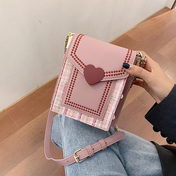 

new design small pu leather women's hanging bags 2020 classic handbags and money bags women trend shoulder handbag