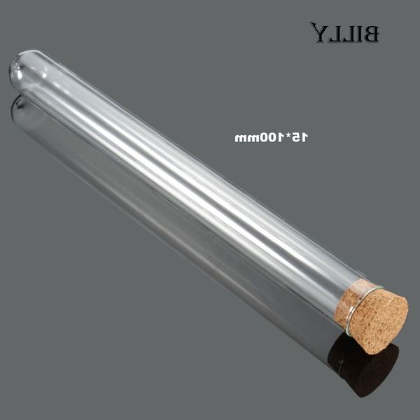 

15x100mm pyrex test tubes with cork sers, lab borosilicate glass storage - all size available packing bottles in our store