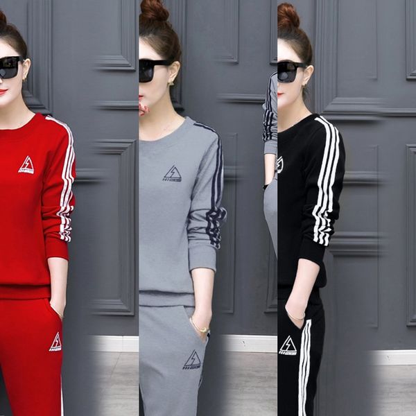 

hkbg6 autumn new korean sleeve women's casual long sleeve slimming slimmin trendy women's new korean style suit autumn casual long, Gray