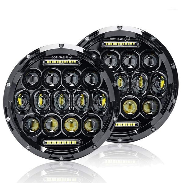 

2pcs 7 inch round 150w total led headlights for wrangler jk tj lj 1997-171