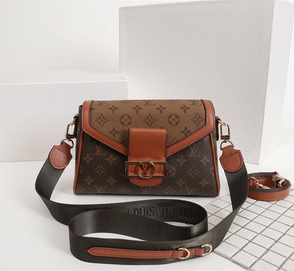 

2020 woc new leather bag handbag m51609 one-shoulderluxurys designers designers bag single-shoulder diagonal ladies bag