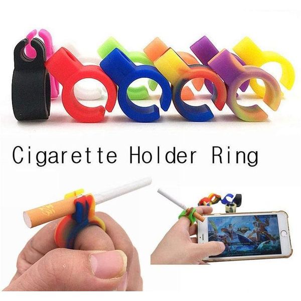 

sile cigarette holder ring finger hand rack cigarette holder adjustable ring qylgkz ppshop01