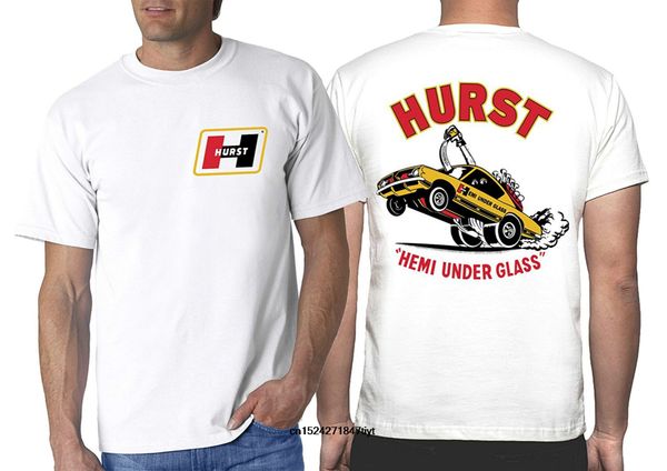 

hurst hemi under glass white male level t-shirt shifter wheels decal drag gasser barracuda sport hooded sweatshirt hoodie