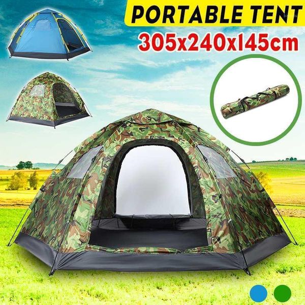 

1-4 /6-8 person backpacking tent outdoor camping 4 seasons tent with double layer waterproof hiking trekking1