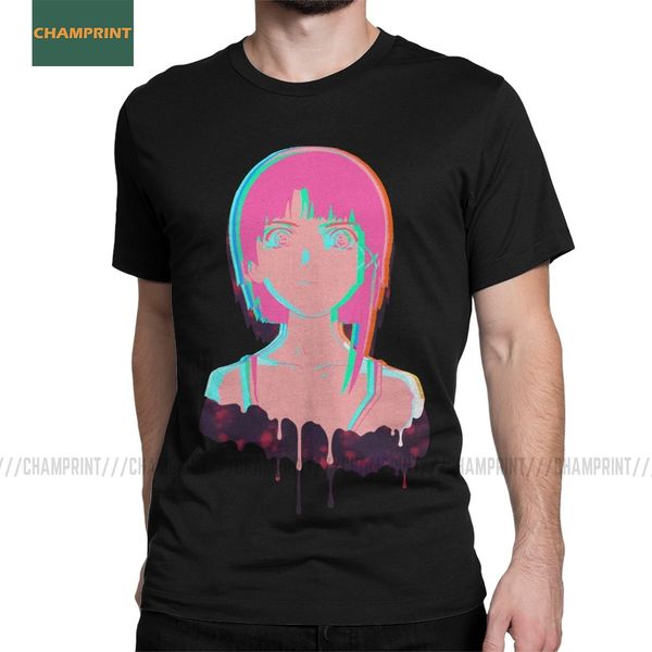 

serial experiments lain glitch iwakura manga weeb girl sci fianime tees short sleeve plus size sport hooded sweatshirt hoodie men t shirt