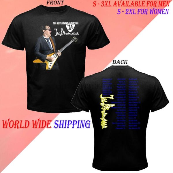 

joe bonamassa tour dates black t-shirt gaor sport hooded sweatshirt hoodie