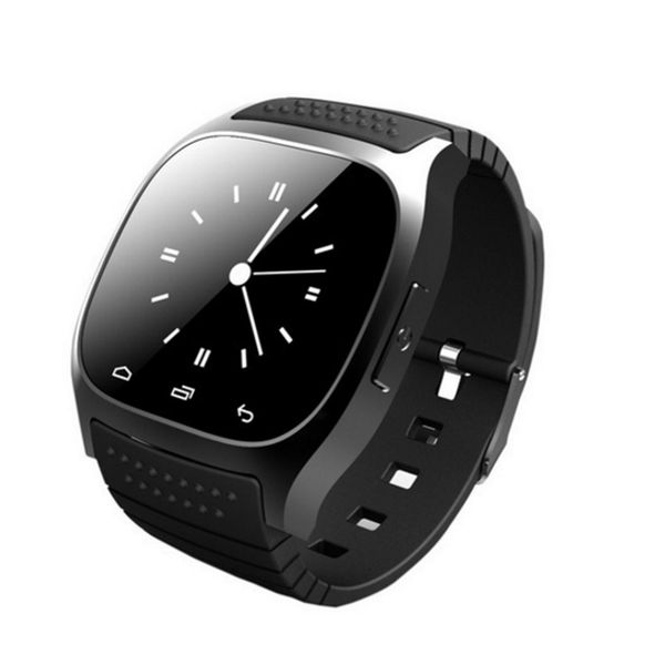 

stepfly sport bluetooth smart watch luxury smartwatch m26 with dial sms remind pedometer for ios android pk u8
