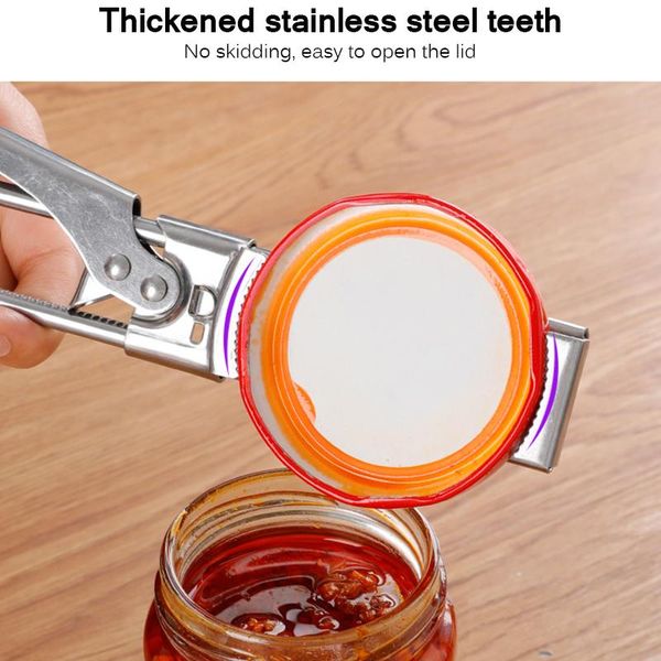 

can opener kitchenware stainless steel adjustable can opener multifunctional side cut manual jar bottle opener accessories bbycxy sweet07