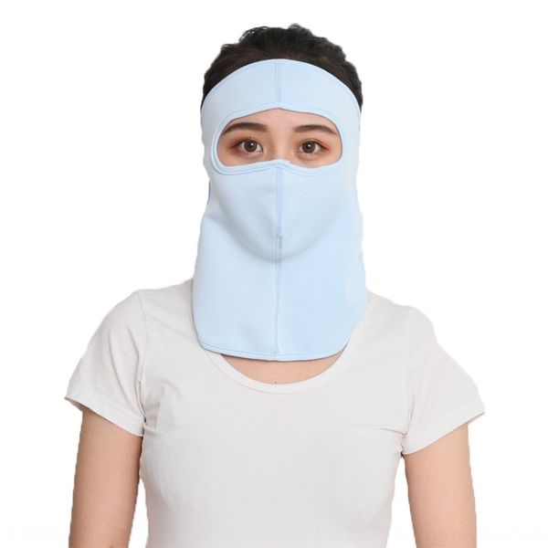 

summer yvokn sunshade breathable sunscreen mask full women's face neck outdoor driving riding equipment protection equi