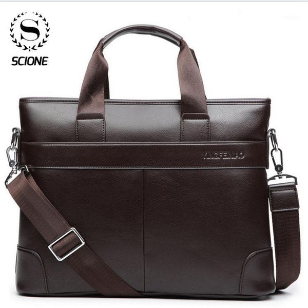 

briefcases scione 2021 men briefcase bag office business bags man travel for men's laptote1