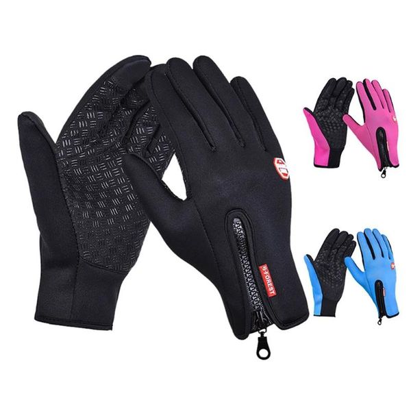 

winter women men gloves touch screen windproof thermal outdoor ski