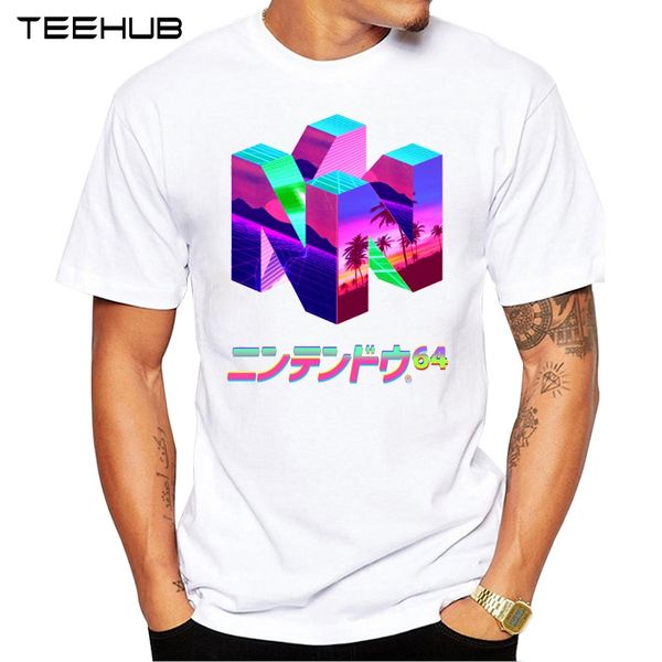 

teehub hipster nintenwave 64 t shirt short sleeve funny thinking printed new arrivals tee cool t shirts sport hooded sweatshirt hoodie