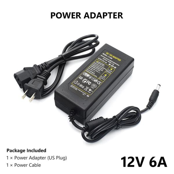 

адаптер питания зарядное устройство питания dc 12v 1a 2a 3a 5a 6a 7a 8a адаптер dc 12 вольт ес us us uk plug swy bbyvzl hotclipper