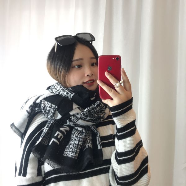 

mxmz ladies scarves 15pcs wraps ponchos shawl shawls lot new2408, Black;white