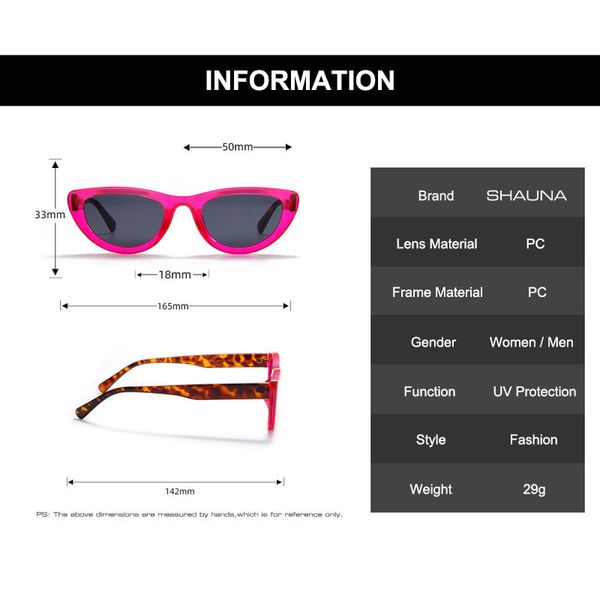 

cat shauna retro eye small sunglasses women ins popular trending men shades uv400