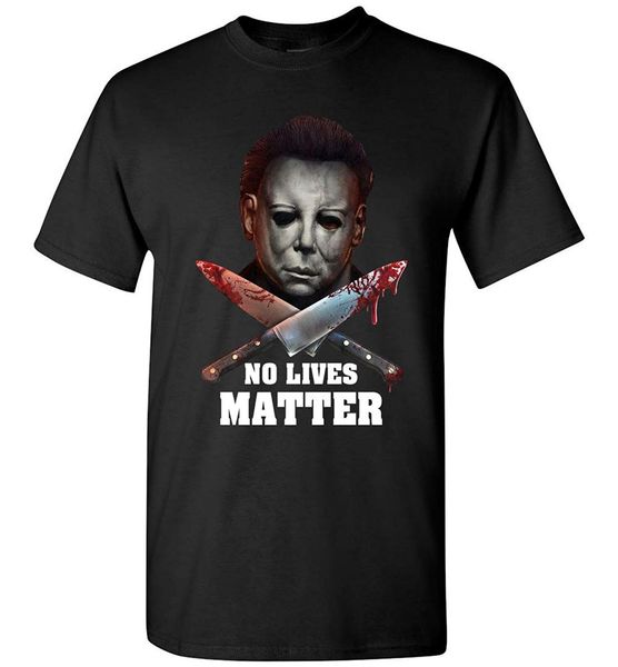 

clothes4legend michael myers no lives matter t shirt cotton t shirt fashion t shirt for man sport hooded sweatshirt hoodie