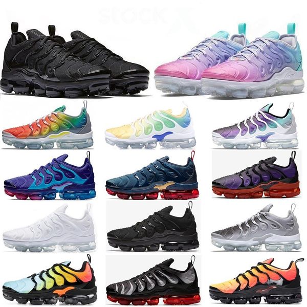 

tn plus big size 13 tn women mens running shoes trainers sports sneakers pink black triple white hornets active runners shoes