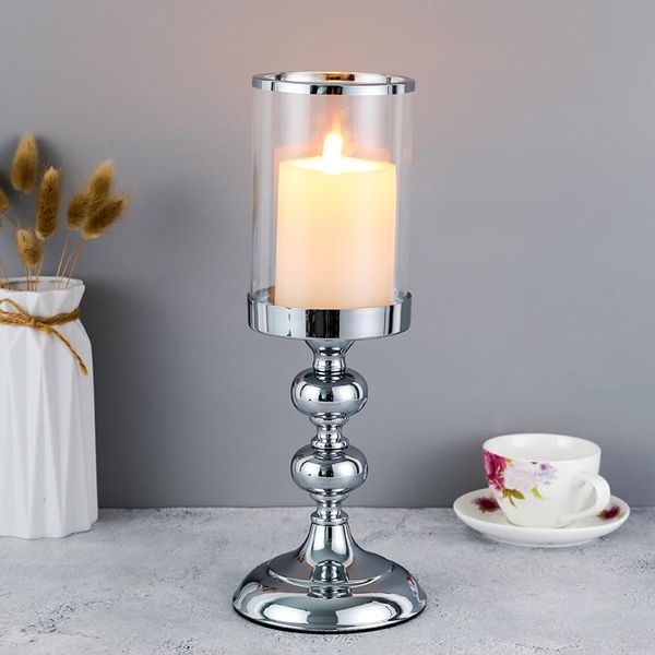 

candle holders europe metal candlestick holder stand for coffee dining table wedding centerpiece christmas halloween home decor ch209