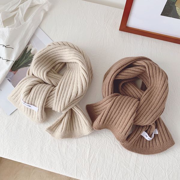 

женщина зима чистой шерсти милые девушки студент досуг picture шарф небольшой свежий теплый вязаный bib, Blue;gray