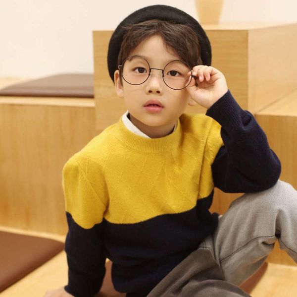 

children's sijiqing children new winter japane boutique cashmere sweater kw7z, Blue